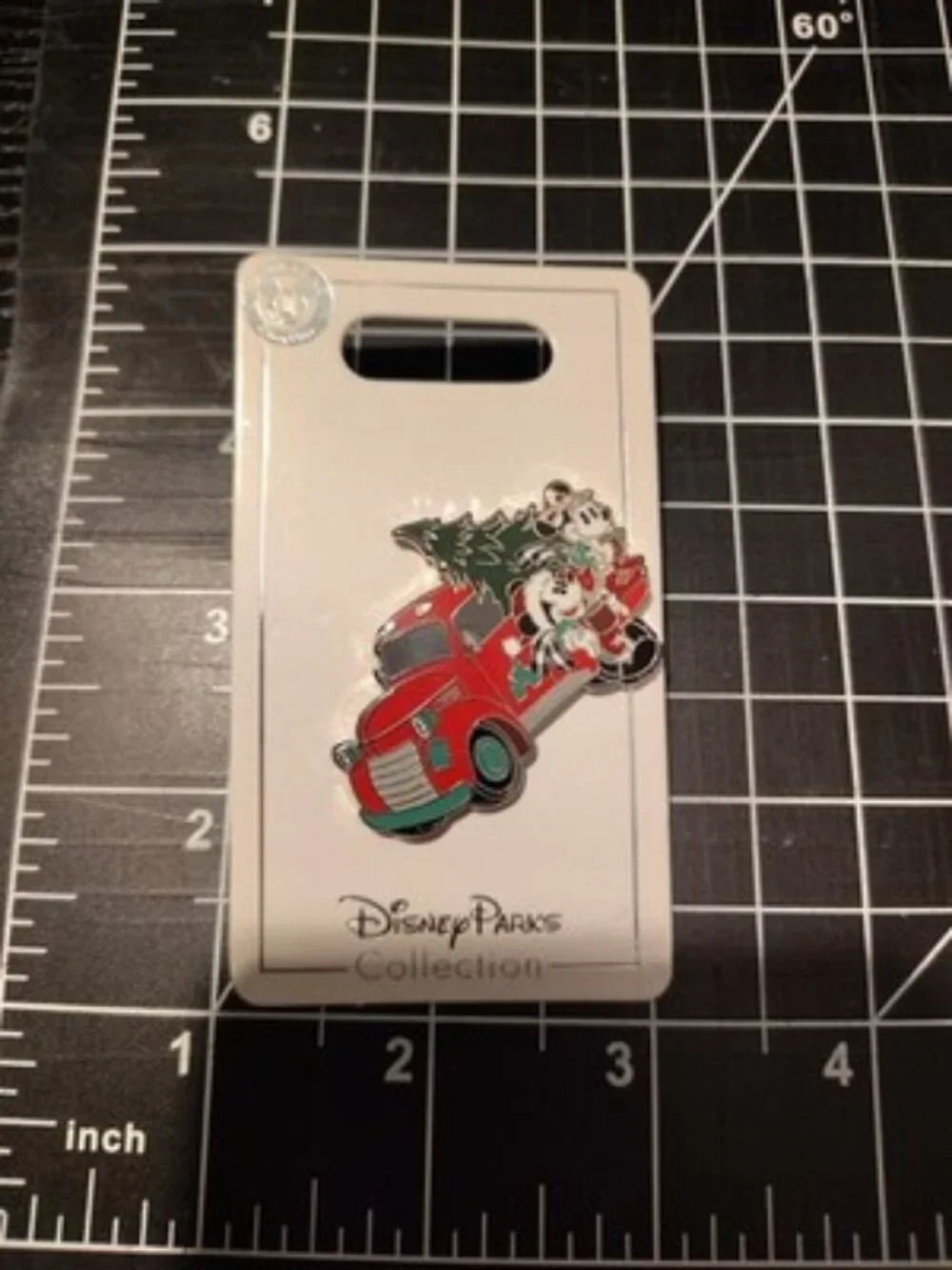 NEW ON CARD Disney Parks Mickey & Minnie Red Truck Christmas Tree Holiday 2019